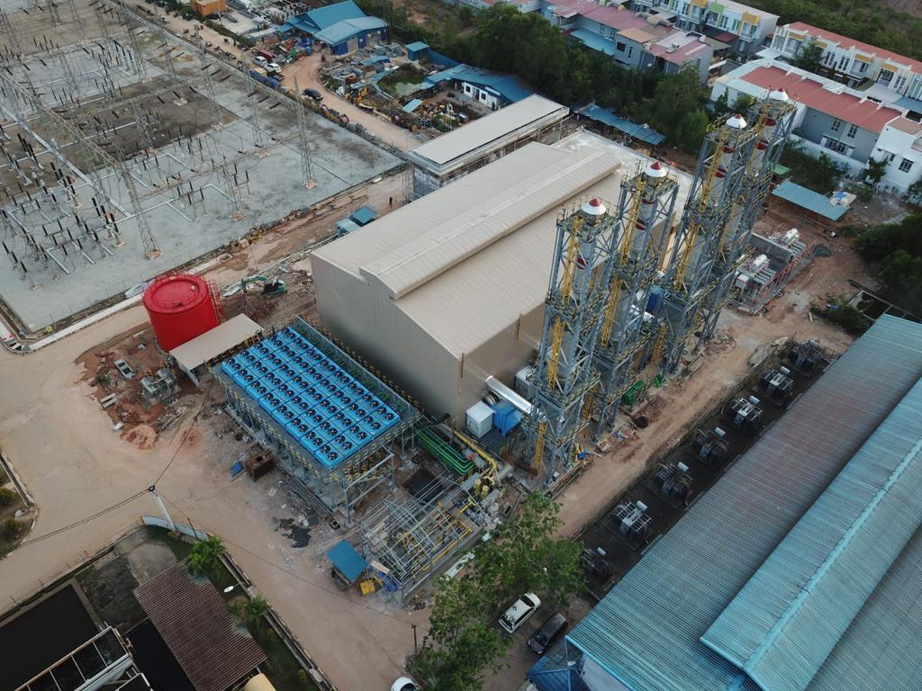 30 MW Baloi Gas Engine Power Plant Project Construction January 2022