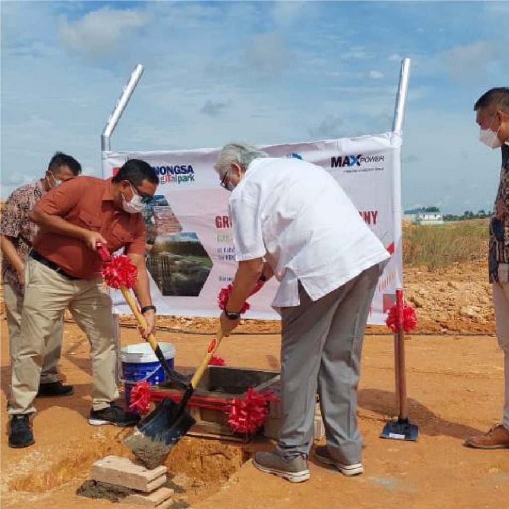 GROUND BREAKING CEREMONY GAS FIRED POWER PLANT 25MW AT KABIL INTEGRATED INDUSTRIAL ESTATE FOR KEK NONGSA