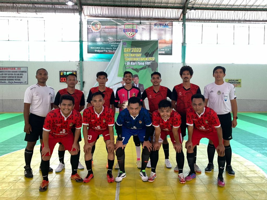 Maxpower Tarakan Staff Represents in the North Kalimantan Province May Day Futsal League