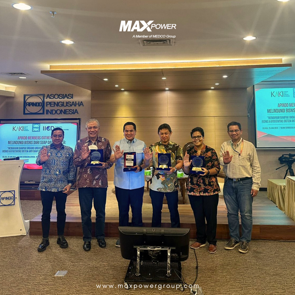 Maxpower Indonesia Emphasizes Importance of Anti-Bribery Compliance at KAKI-APINDO Members Gathering