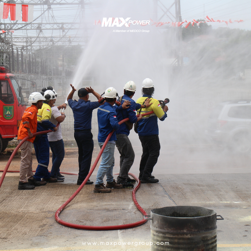 Fire Safety Training : Building Fire Safety Management by PT Maxpower Indonesia in Batam