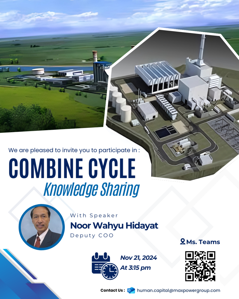 Maxpower Indonesia Hosts Knowledge Sharing Session on Combined Cycle Technology