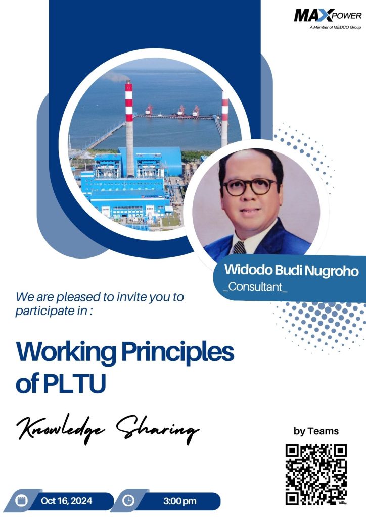 PT Maxpower Indonesia Hosts Knowledge Sharing Session on the Working Principles of Steam Power Plants (Pembangkit Listrik Tenaga Uap or PLTU)