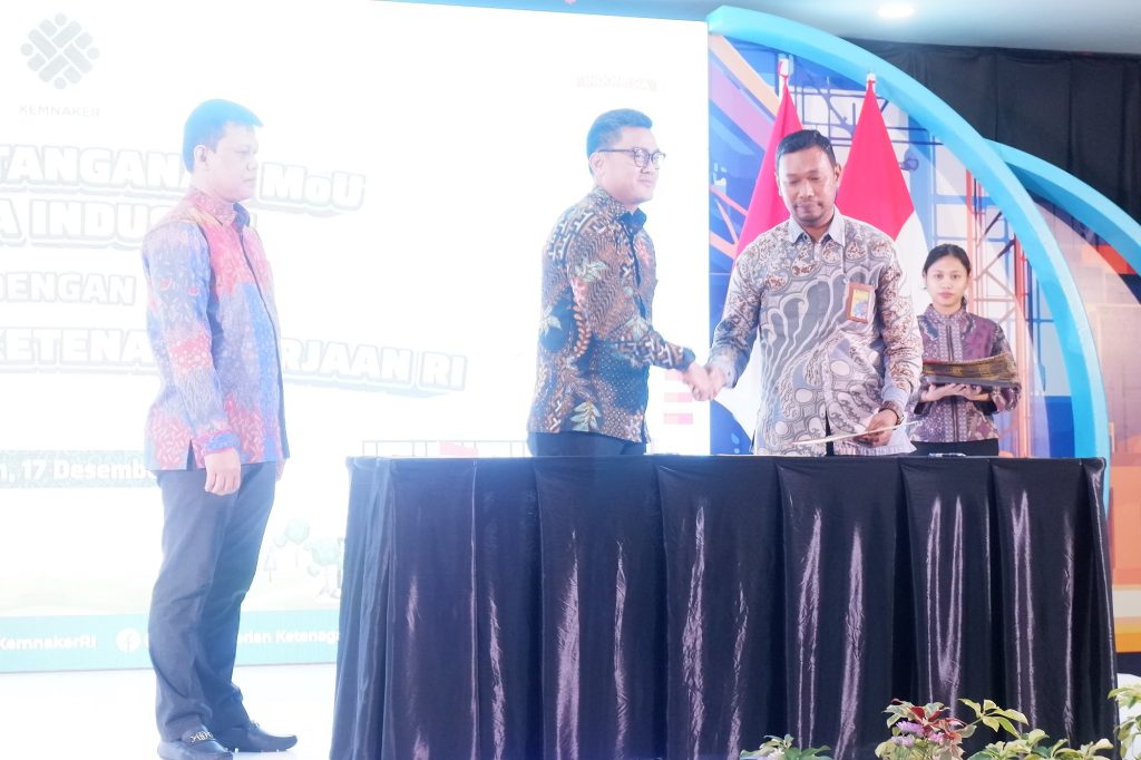 Signing of MoU Between Maxpower Cogindo Batam and the Vocational and Productivity Training Center (BBPVP) of the Ministry of Manpower of the Republic of Indonesia