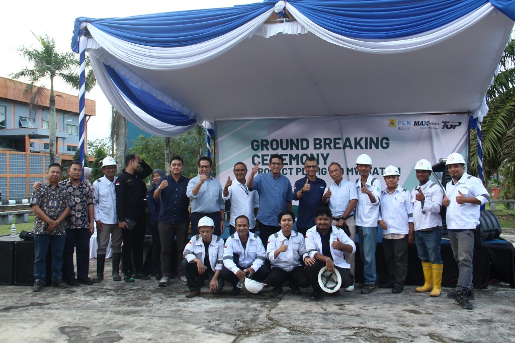 Maxpower Indonesia Holds Groundbreaking Ceremony for 100 MW Gas Engine Power Plant Project in Batam