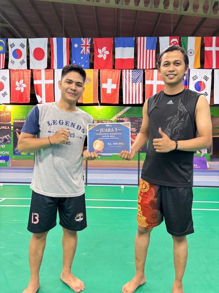 Men’s Doubles - 3rd Place: Joko Kari Pamungkas & Erik Silalahi – Maxpower Cogindo Batam