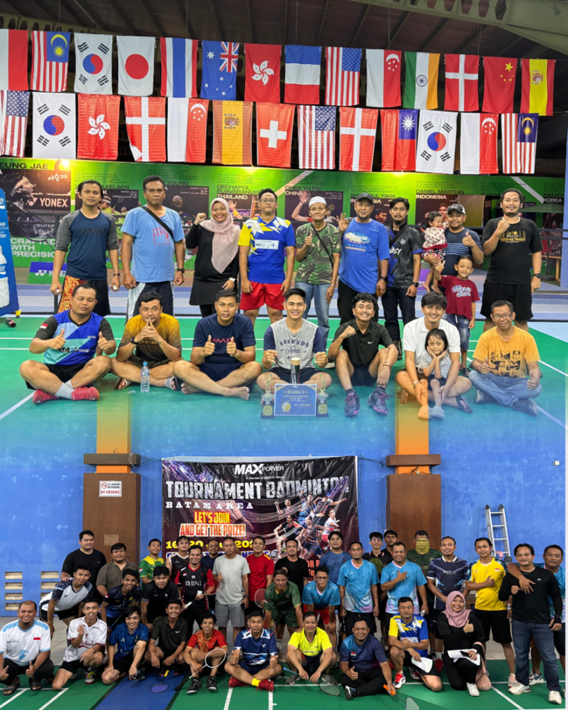 Maxpower Indonesia Hosts Internal Badminton Tournament for Batam Area 2025