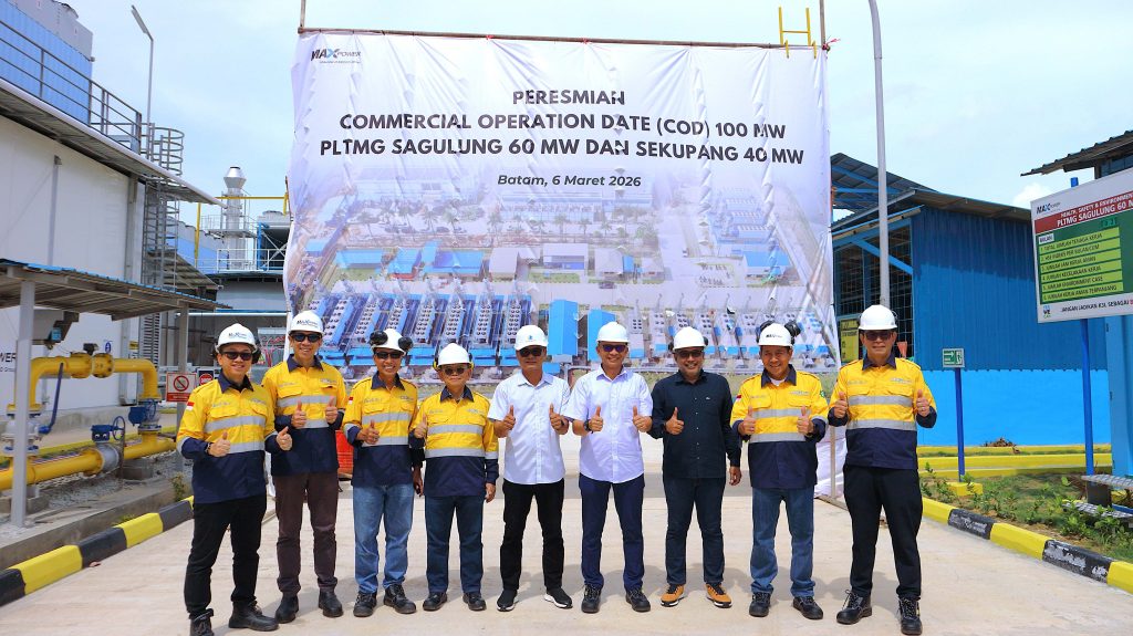Maxpower Inaugurates COD of 100 MW PLTMG Sagulung and Sekupang Project in Batam